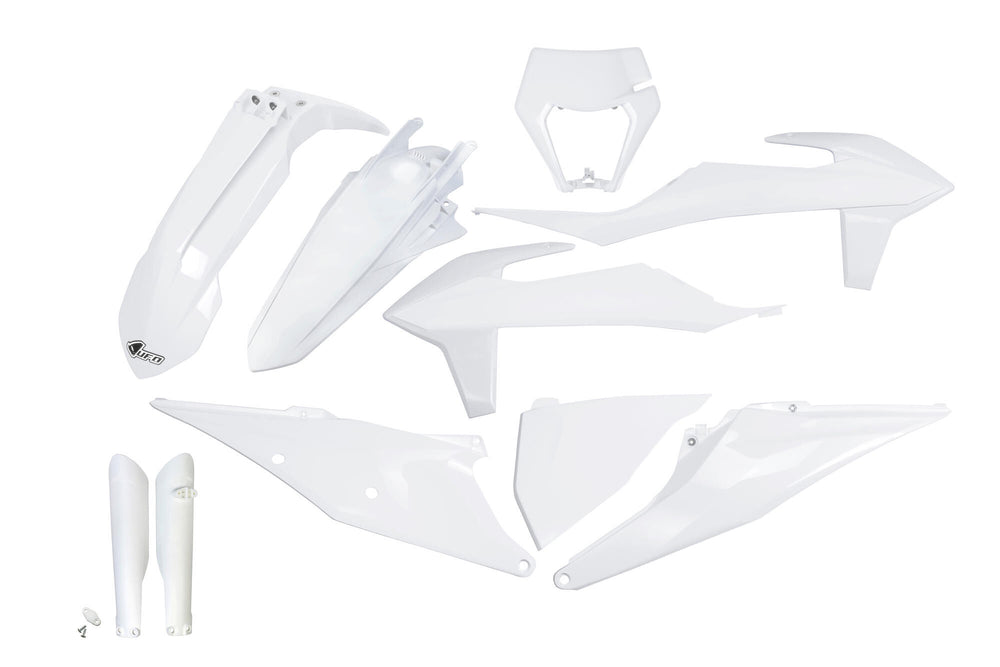 Ufo plast verkleidungssatz trim kit ufo ktm white