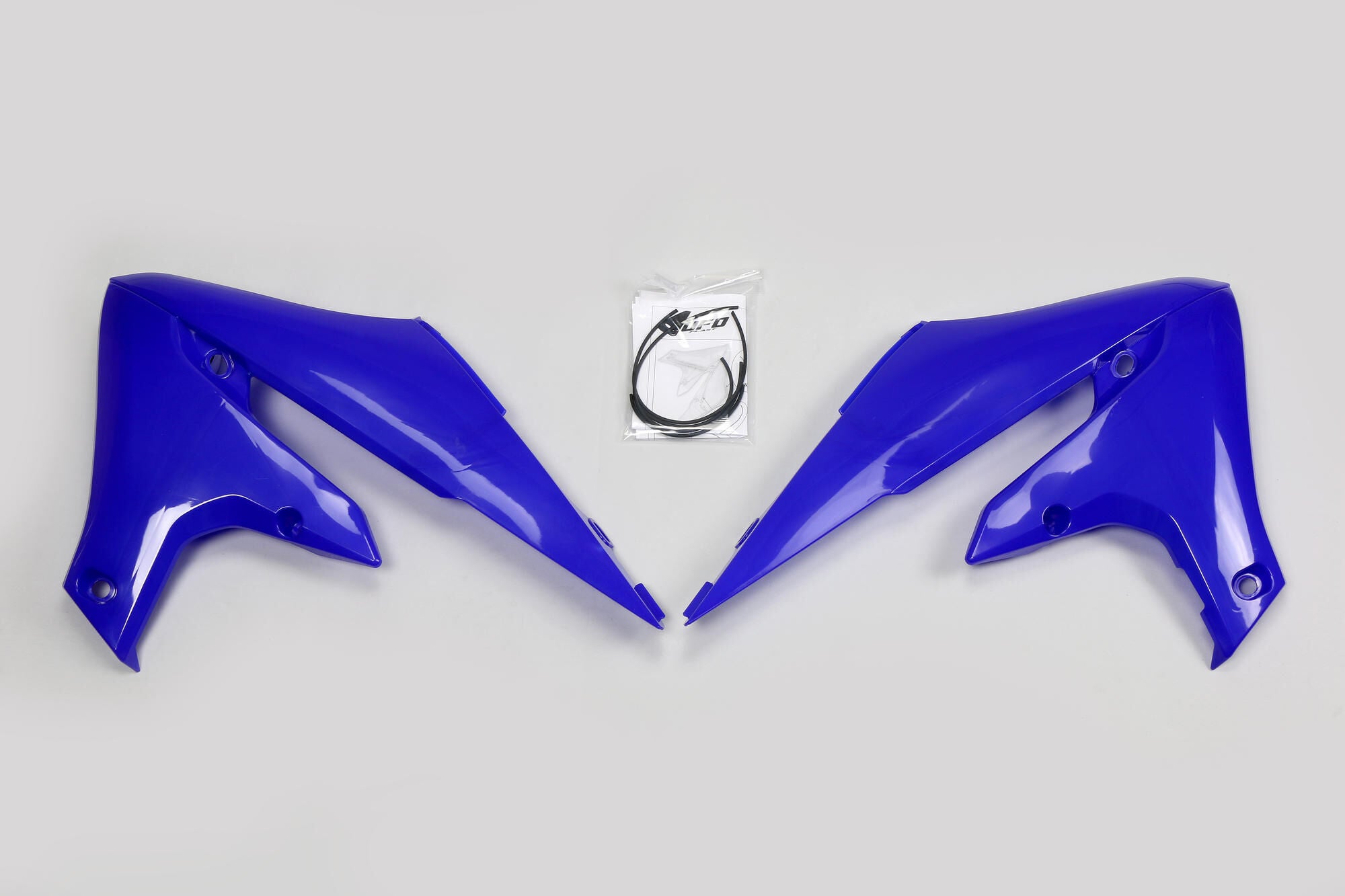 Ufo plast kühlerabdeckung radiator covers ufo yamaha blue