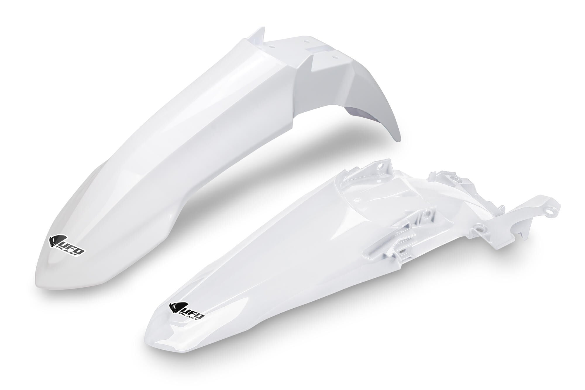 Ufo plast kotflügelsatz mudguard set ufo yamaha white