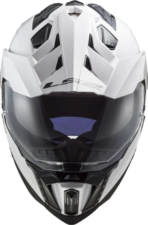 Ls2 endurohelm mx701 explorer solid helmet explorer white gr. s