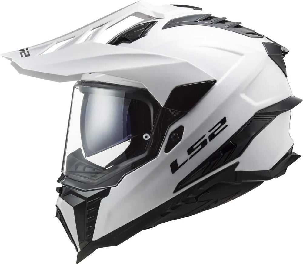 Ls2 endurohelm mx701 explorer solid helmet explorer white gr. xl