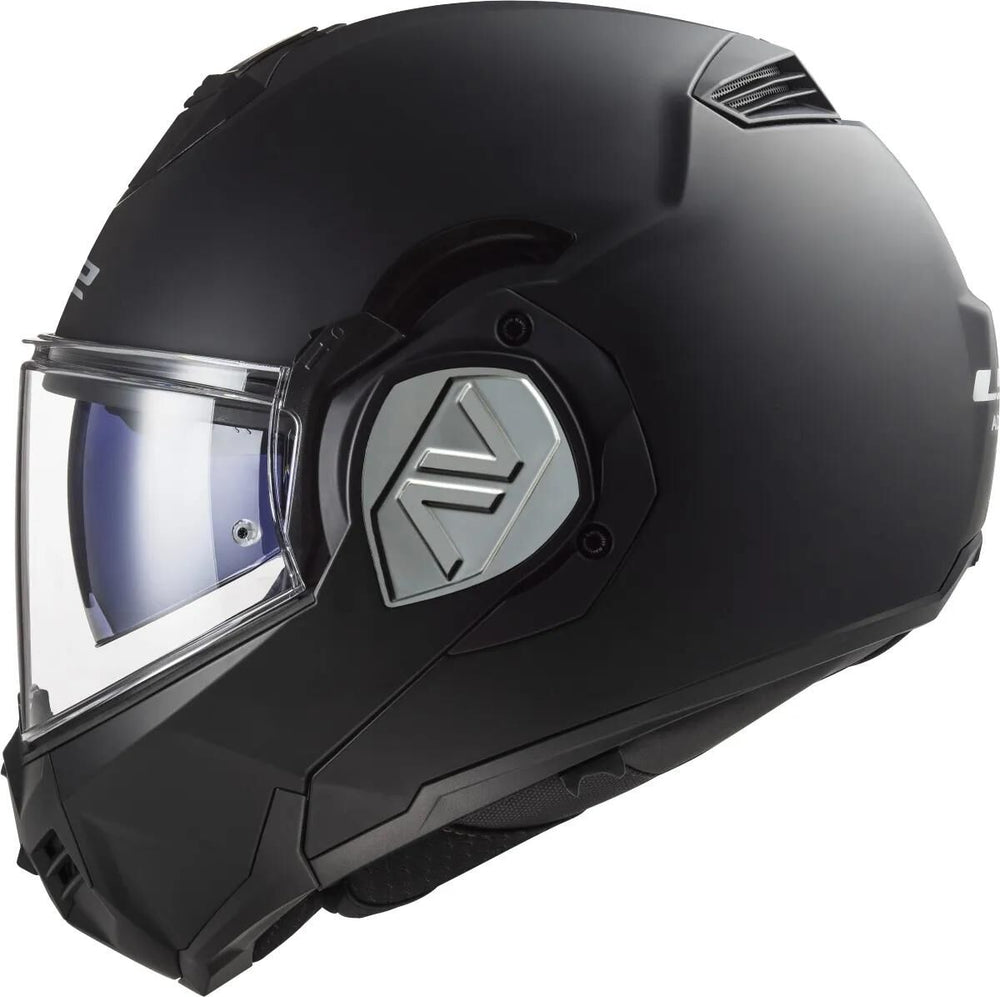 Ls2 opklaphelm ff906 advant solid helmet advant black matt gr. xs