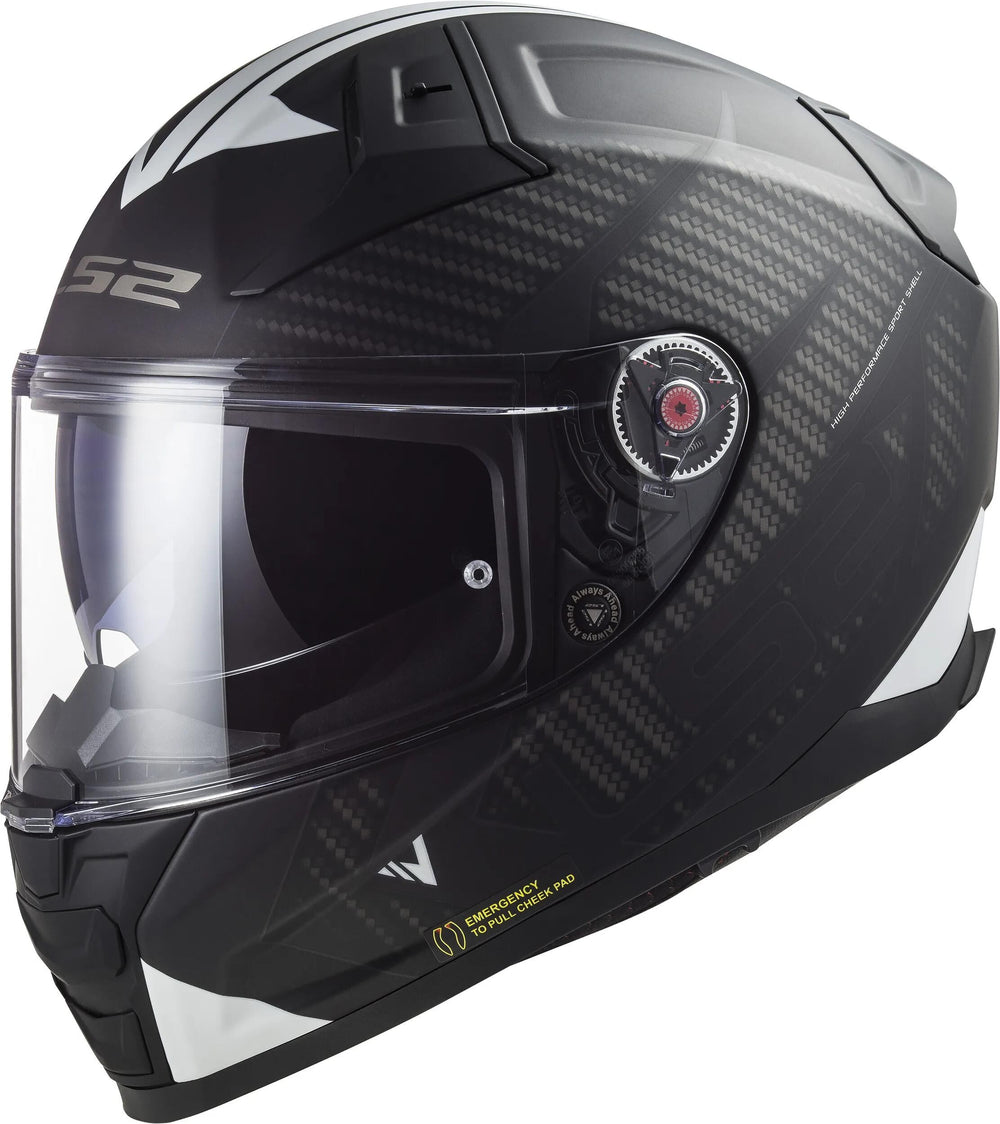 Ls2 integraalhelm ff811 vector ii splitter helmet vector ii spli sw ws gr. m