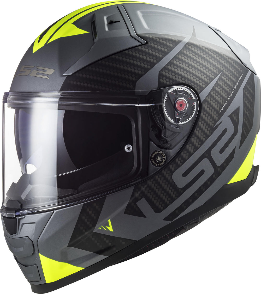Ls2 integraalhelm ff811 vector ii splitter helmet ff811 vect. ii spl. xxl tit. yellow