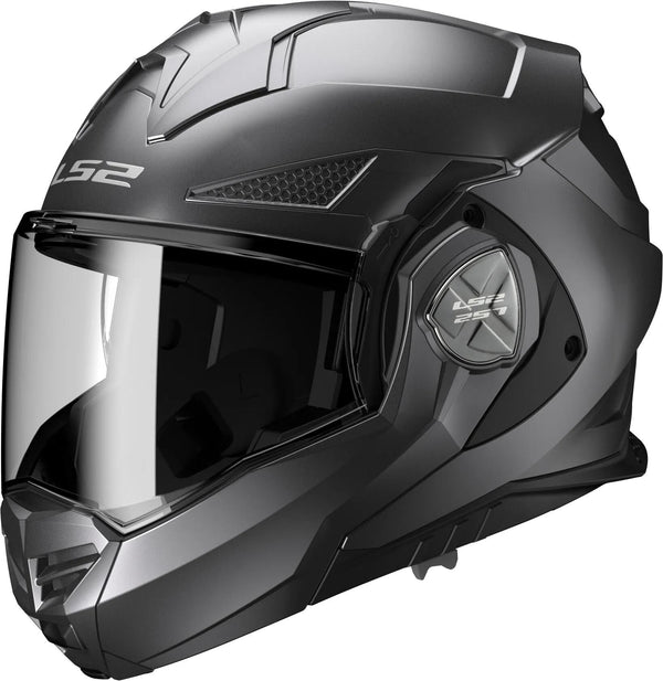 Ls2 opklaphelm ff901 advant x solid helmet advant x gray matt gr. xxl