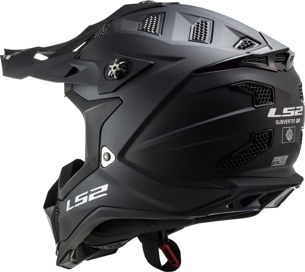 Ls2 crosshelm mx700 subverter evo noir helmet subverter evo noir sw matt gr. m