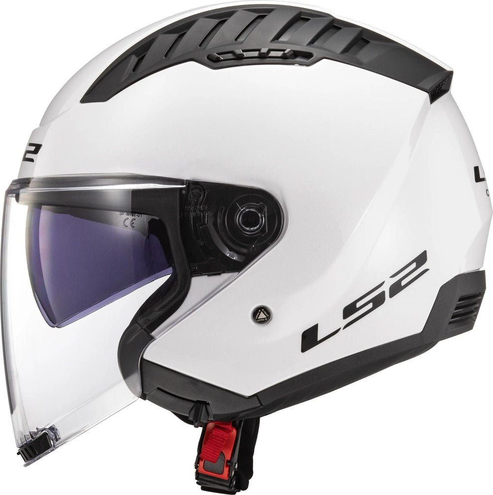 Ls2 jethelm of600 copter ii solid helmet copter ii soli white gr. m