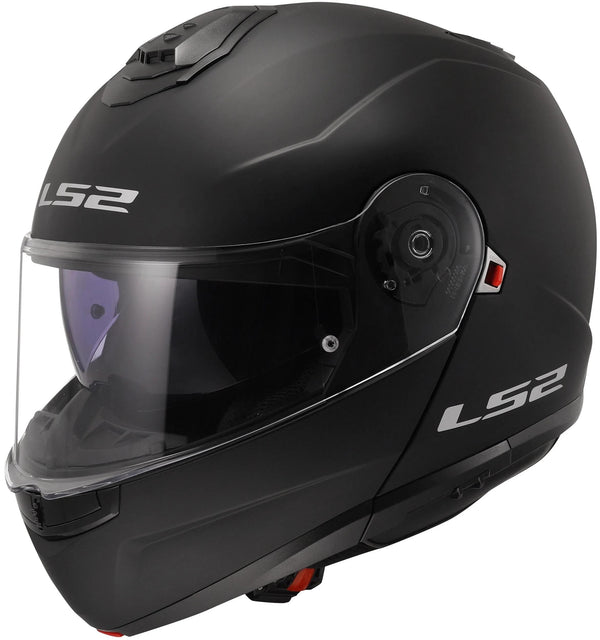 Ls2 opklaphelm ff908 strobe ii solid helmet strobe ii ff90 solid sw matt gr. s