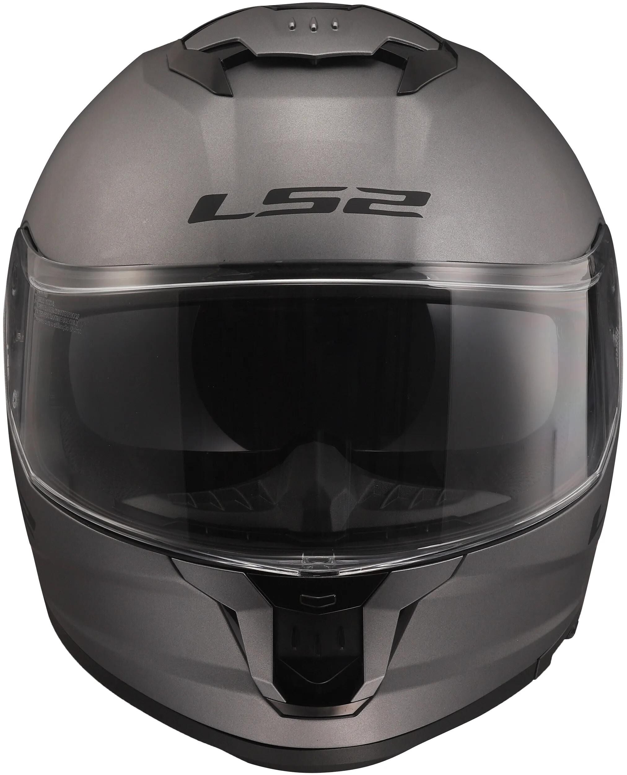 Ls2 integraalhelm ff808 stream ii solid helmet ff808 stream i solid nardo gray gr. xl