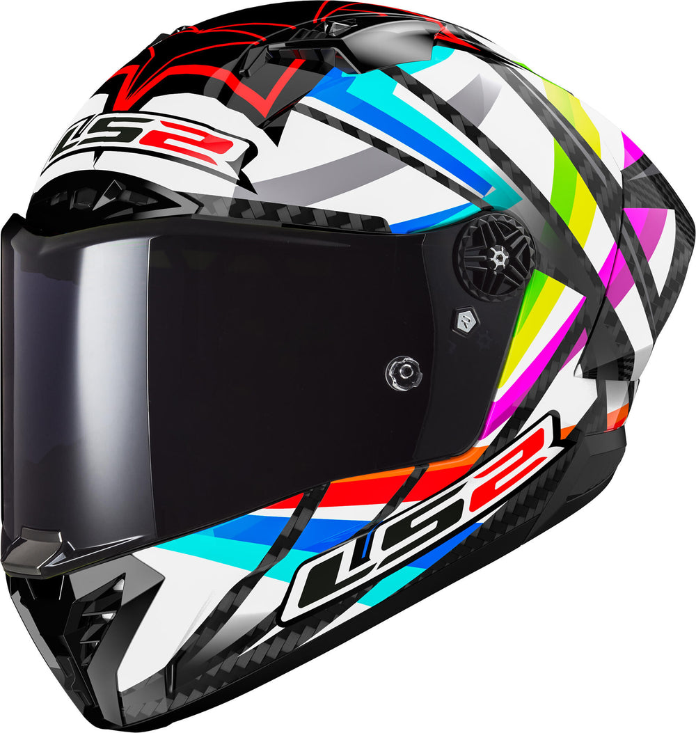 Ls2 integraalhelm ff805 thunder carbon gp aero flash helmet ff805 thunder gp ae flash sw gr. m