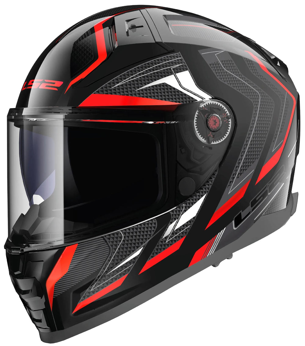 Ls2 integralhelm ff811 vector ii alizer helmet ff811 vector i alizer black red gr. xl