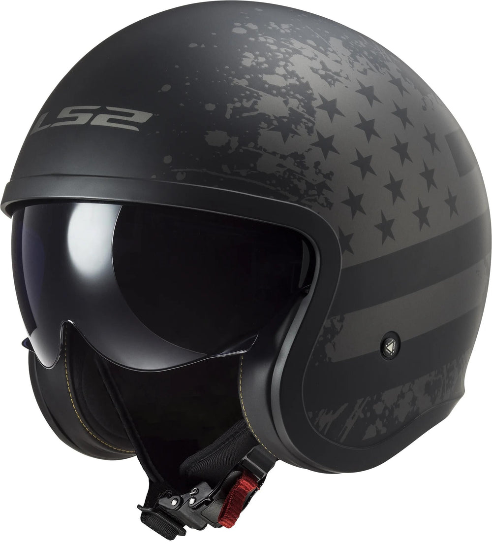 Ls2 jethelm of599 spitfire ii flag helmet of599 spitfire ii flag m. sw gr. xl