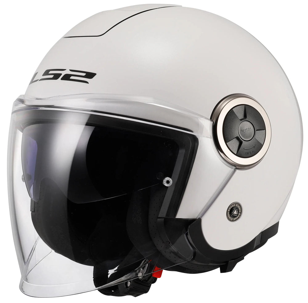 Ls2 jethelm of620 classy solid helmet of620 classy solid white gr. l
