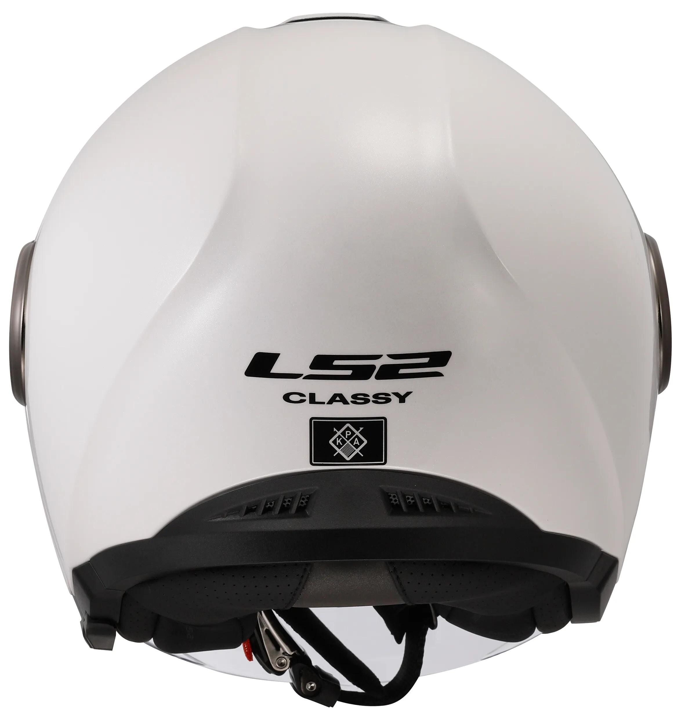 Ls2 jethelm of620 classy solid helmet of620 classy solid white gr. xl