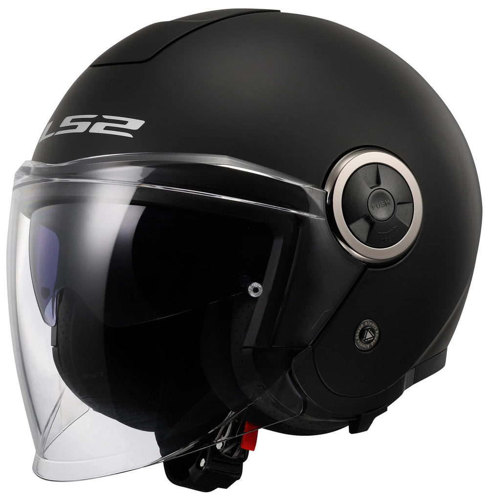 Ls2 jethelm of620 classy solid helmet of620 classy solid matt black gr. xl