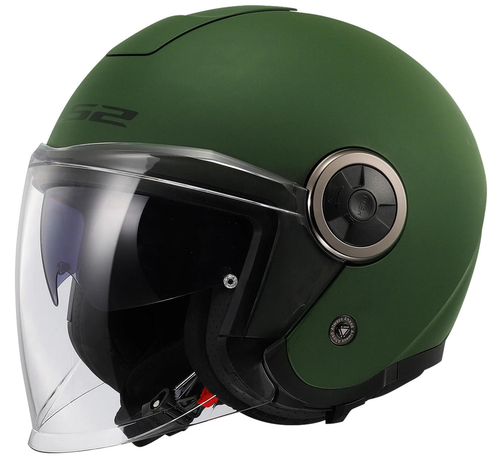 Ls2 jethelm of620 classy solid helmet of620 classy solid m. gn gr. l