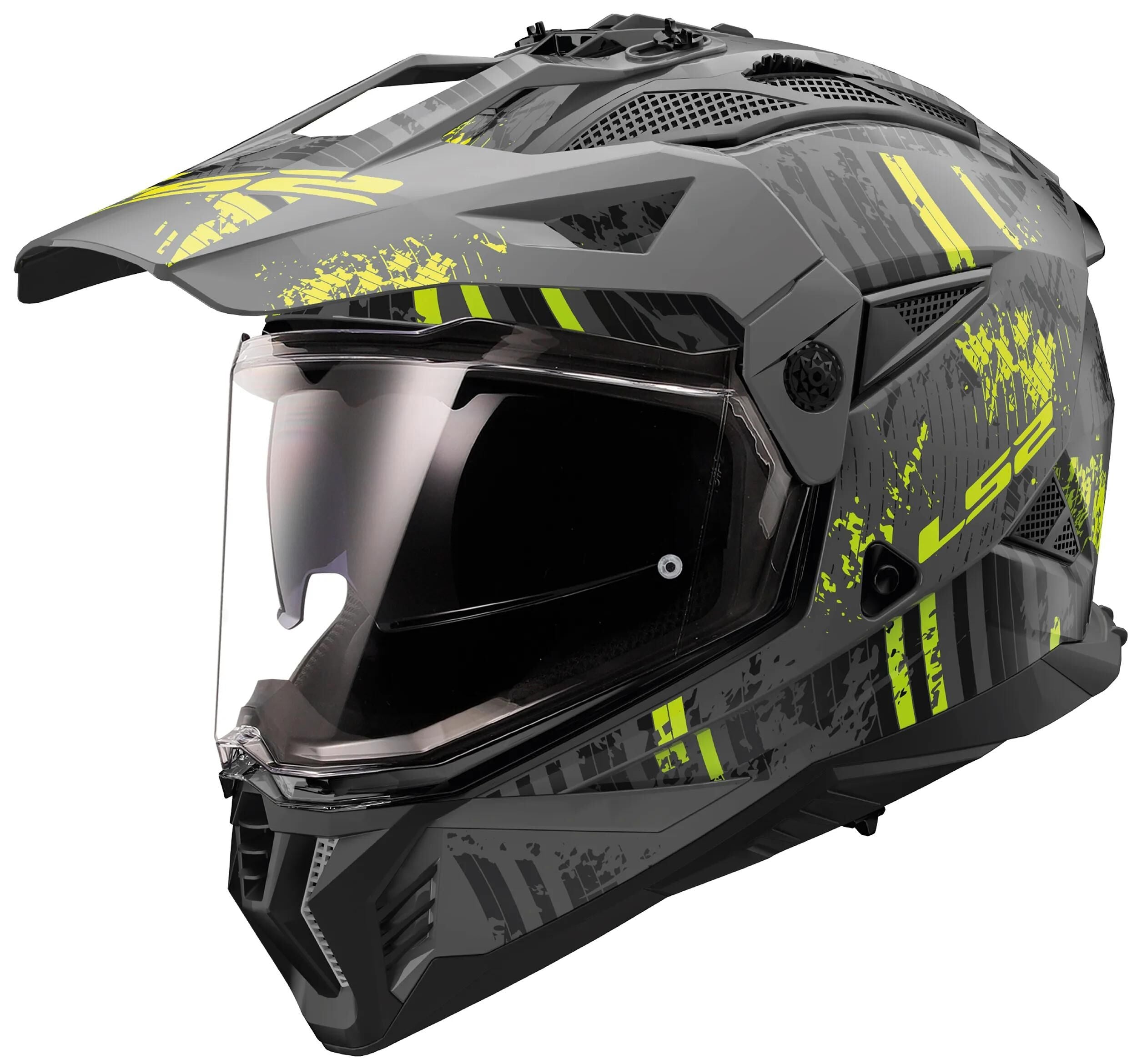 Ls2 endurohelm mx702 pioneer ii crazy helmet mx702 pioneer ii crazy m. sw ge gr. xs
