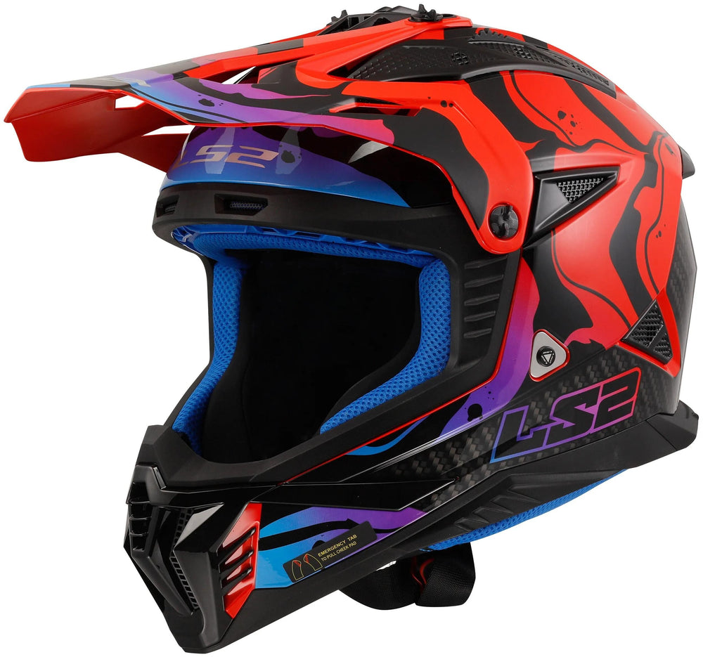 Ls2 crosshelm mx708 fast ii wash helmet mx708 fast ii wash red gr. xl