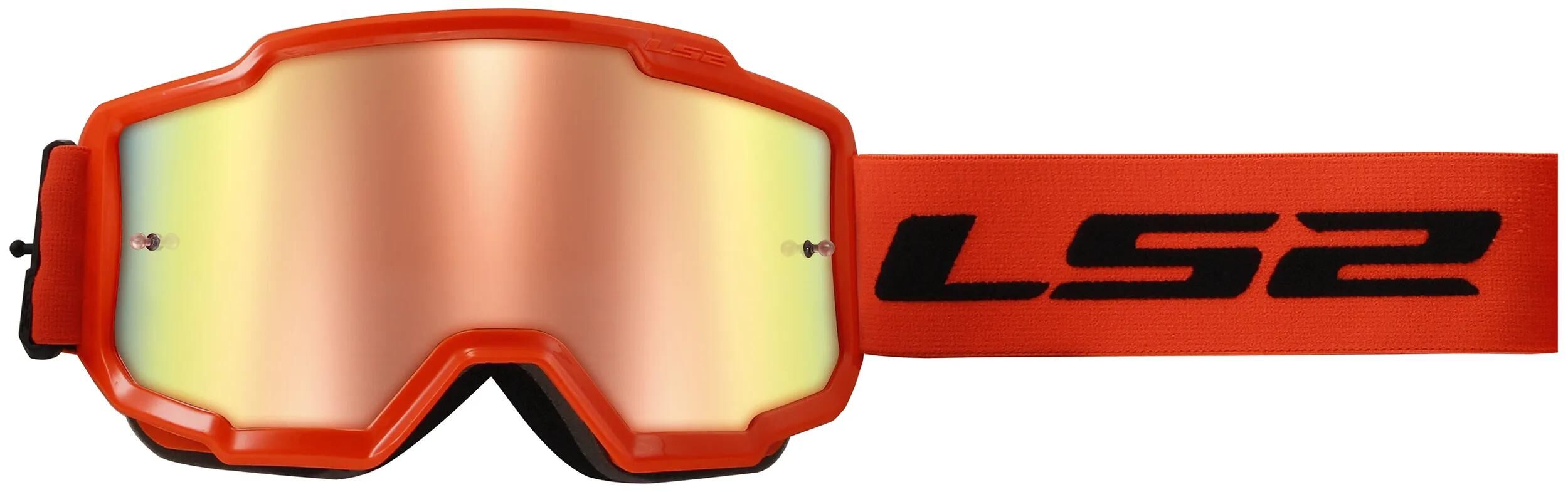 Ls2 crossbrille charger glasses charger neon orange