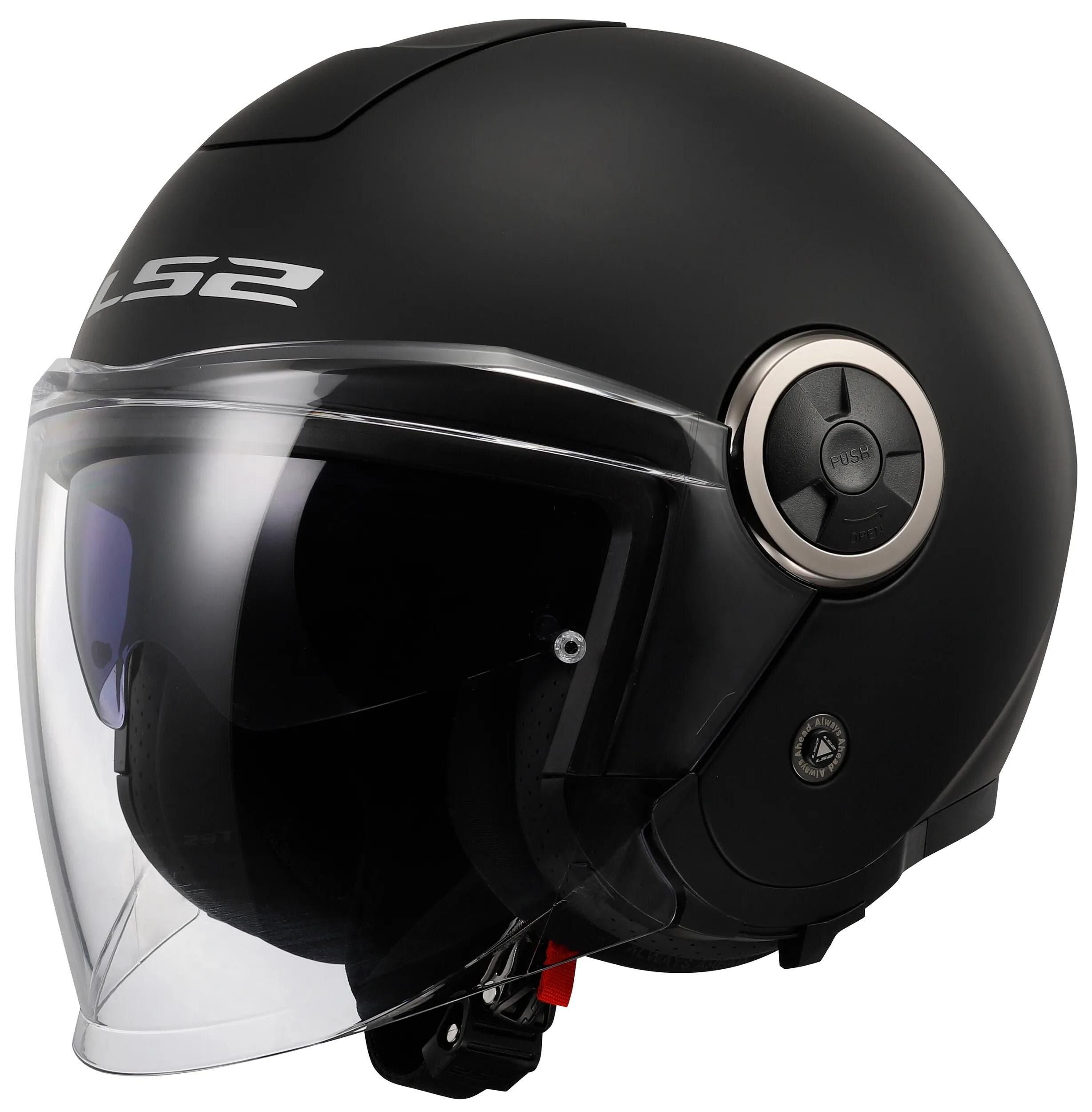 Ls2 jethelm of620 classy solid helmet of620 classy solid matt black gr. 3xl