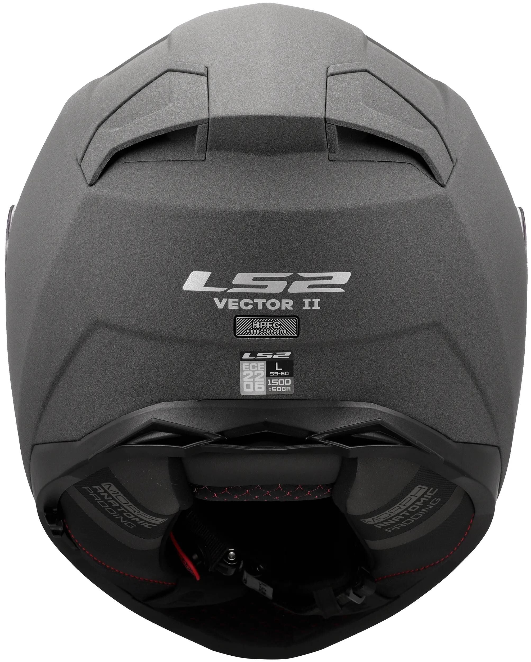 Ls2 integralhelm ff811 vector ii concrete helmet vector ii soli concrete matt gr. 4xl