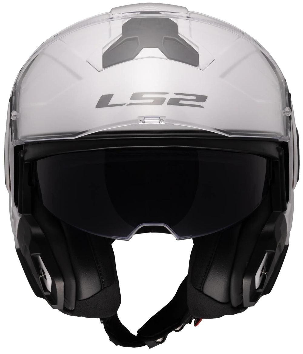 Ls2 klapphelm ff910 advant ii solid helmet ff910 advant ii solid xxl white