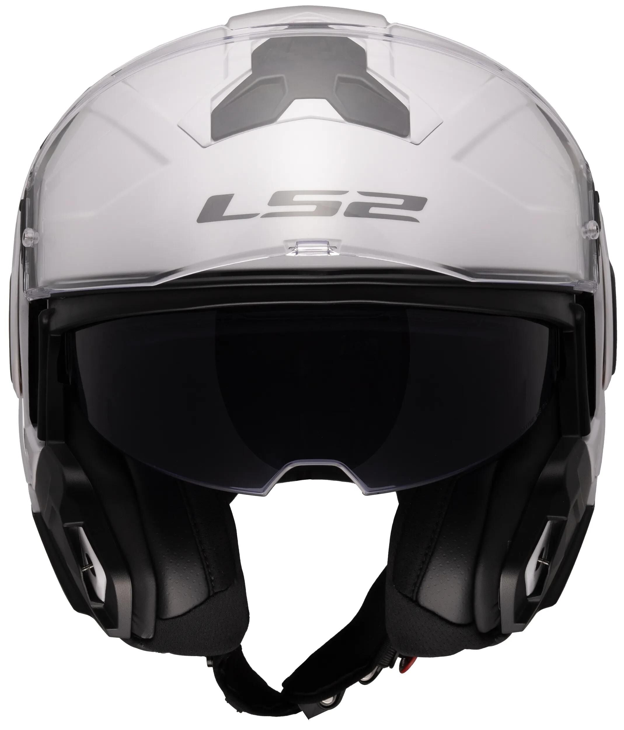 Ls2 klapphelm ff910 advant ii solid helmet ff910 advant ii solid xxl white