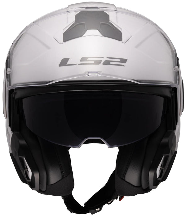 Ls2 klapphelm ff910 advant ii solid helmet ff910 advant ii solid 3xl white