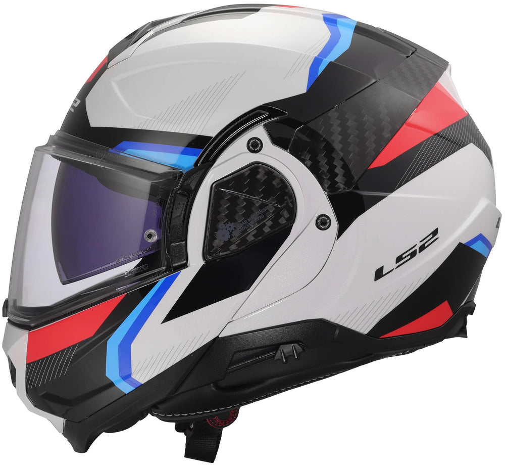 Ls2 klapphelm ff910 advant ii triple helmet ff910 advant ii triple l wh blue red