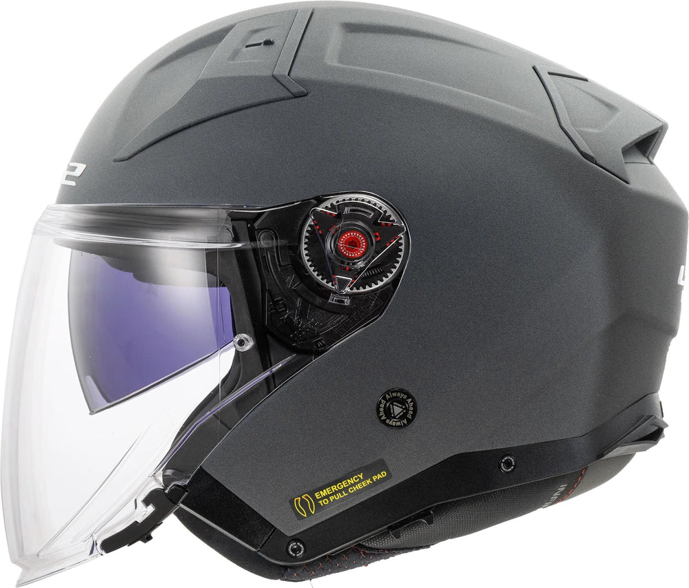 Ls2 jethelm of603 infinity ii concrete helmet infinity ii concrete matt gr. s