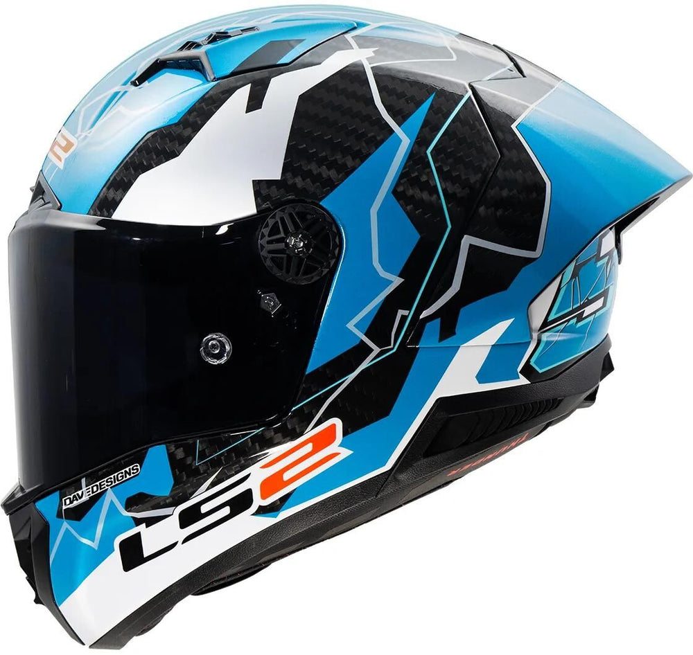 Ls2 integralhelm ff805 thunder carbon gp aero replica huertas helmet ff805 thunder gp aero repl. huertas xxl
