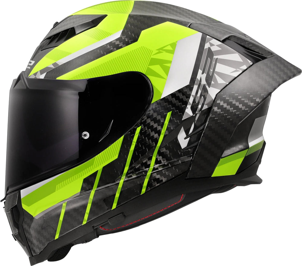 Ls2 integralhelm ff807 dragon trax helmet ff807 dragon trax h-v yellow gr. m