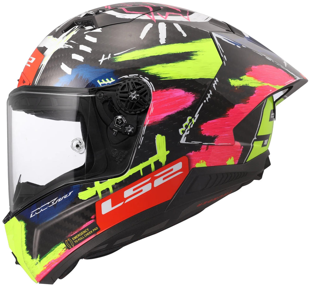 Ls2 integralhelm ff805 thunder carbon gp aero replica aldeguer 25 helmet ff805 thunder aero repl.aldeguer 25 m