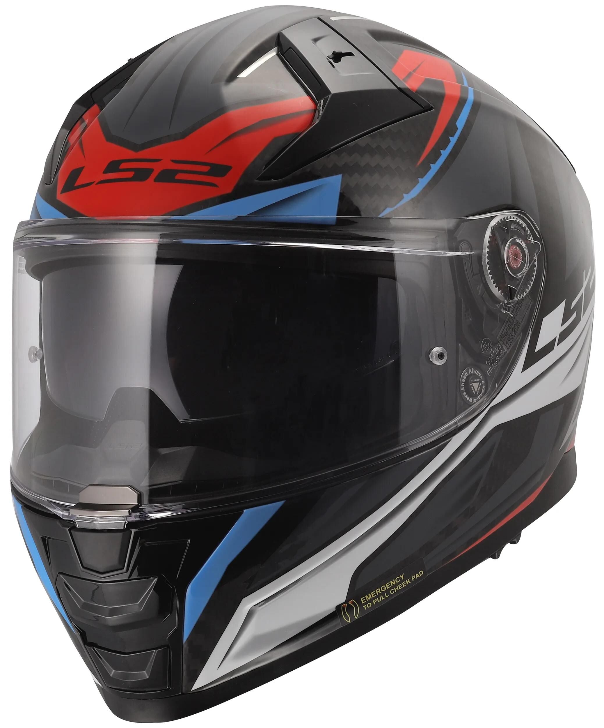 Ls2 integralhelm ff811 vector ii carbon savage helmet ff811 vector i c savage white bl red xl