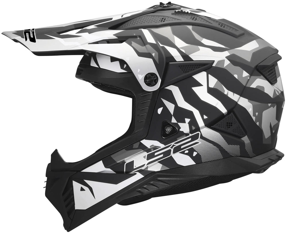 Ls2 crosshelm mx708 fast ii grotesk helmet mx708 fast ii grotesque matt black grey