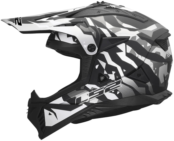 Ls2 crosshelm mx708 fast ii grotesk helmet mx708 fast ii grotesque matt black grey