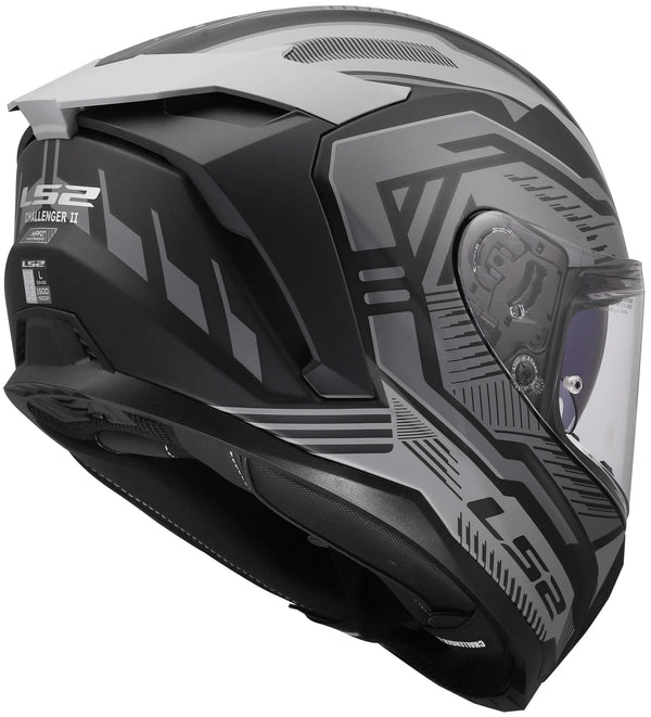 Ls2 integralhelm ff817 challenger ii dravix helmet ff817 challeng ii dravix matt gray s