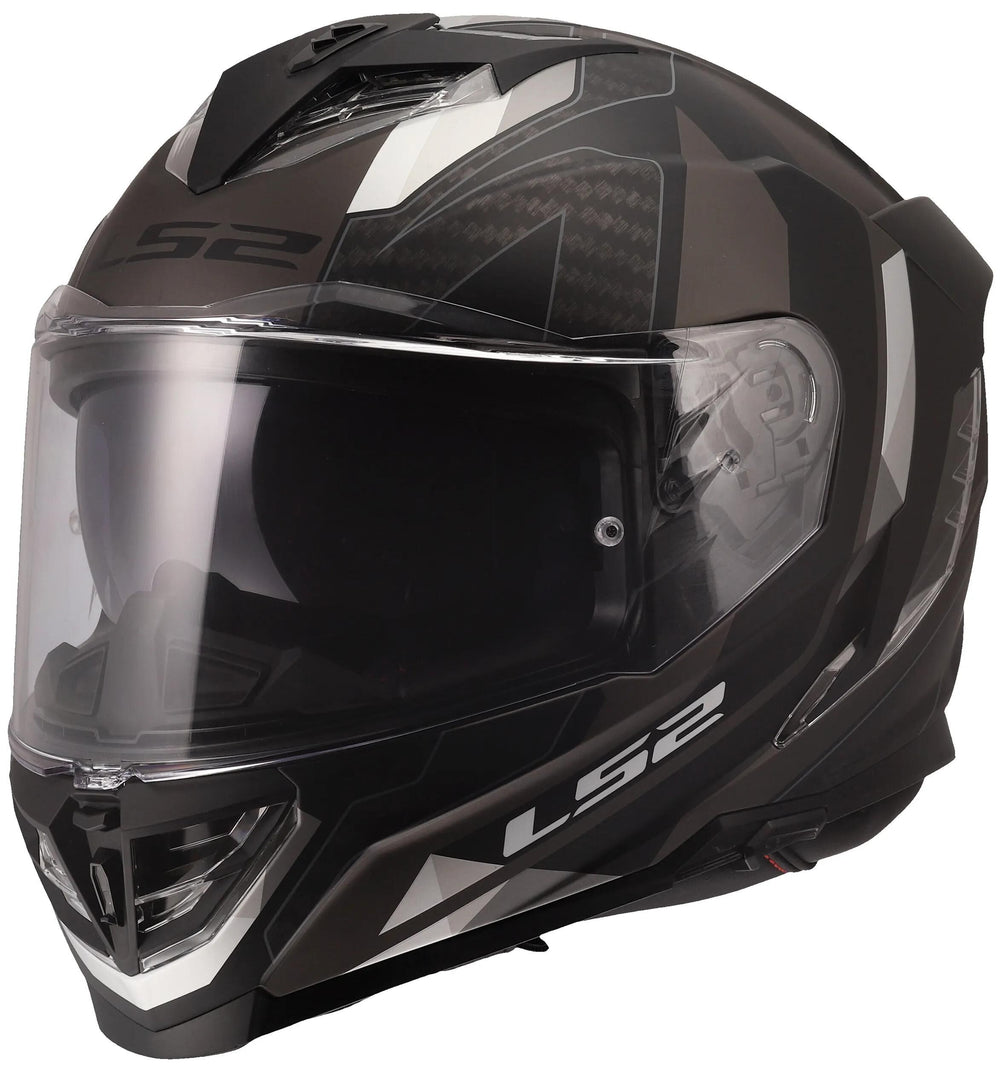 Ls2 integralhelm ff818 storm iii sporty helmet ff818 storm ii sporty matt black grey xx