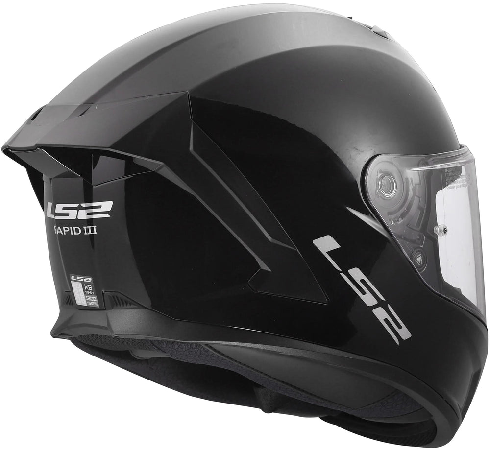 Ls2 integralhelm ff820 rapid iii solid helmets ff820 rapid i solid black gr. xl