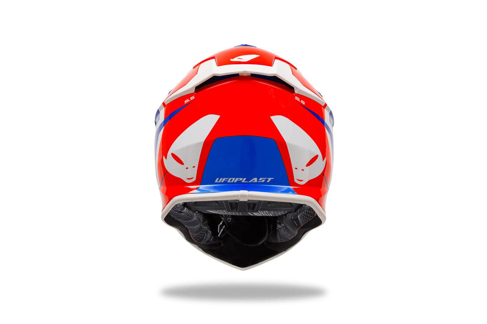 Ufo plast crosshelm intrepid helmet ufo intrepid blue red gr. l