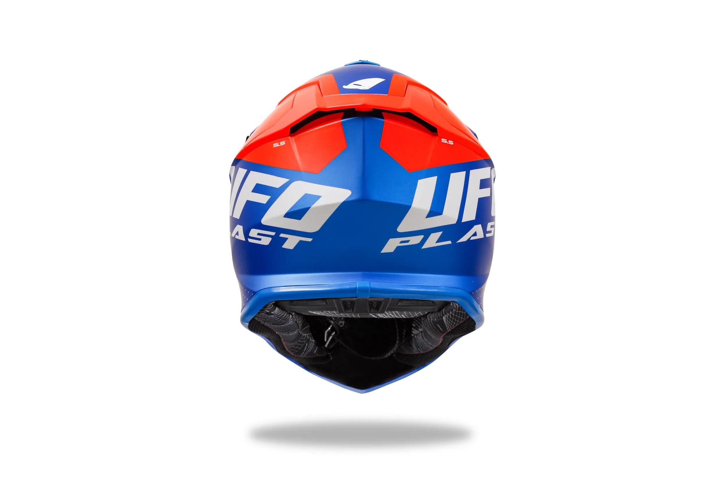 Ufo plast crosshelm intrepid helmet interpid l blue orange