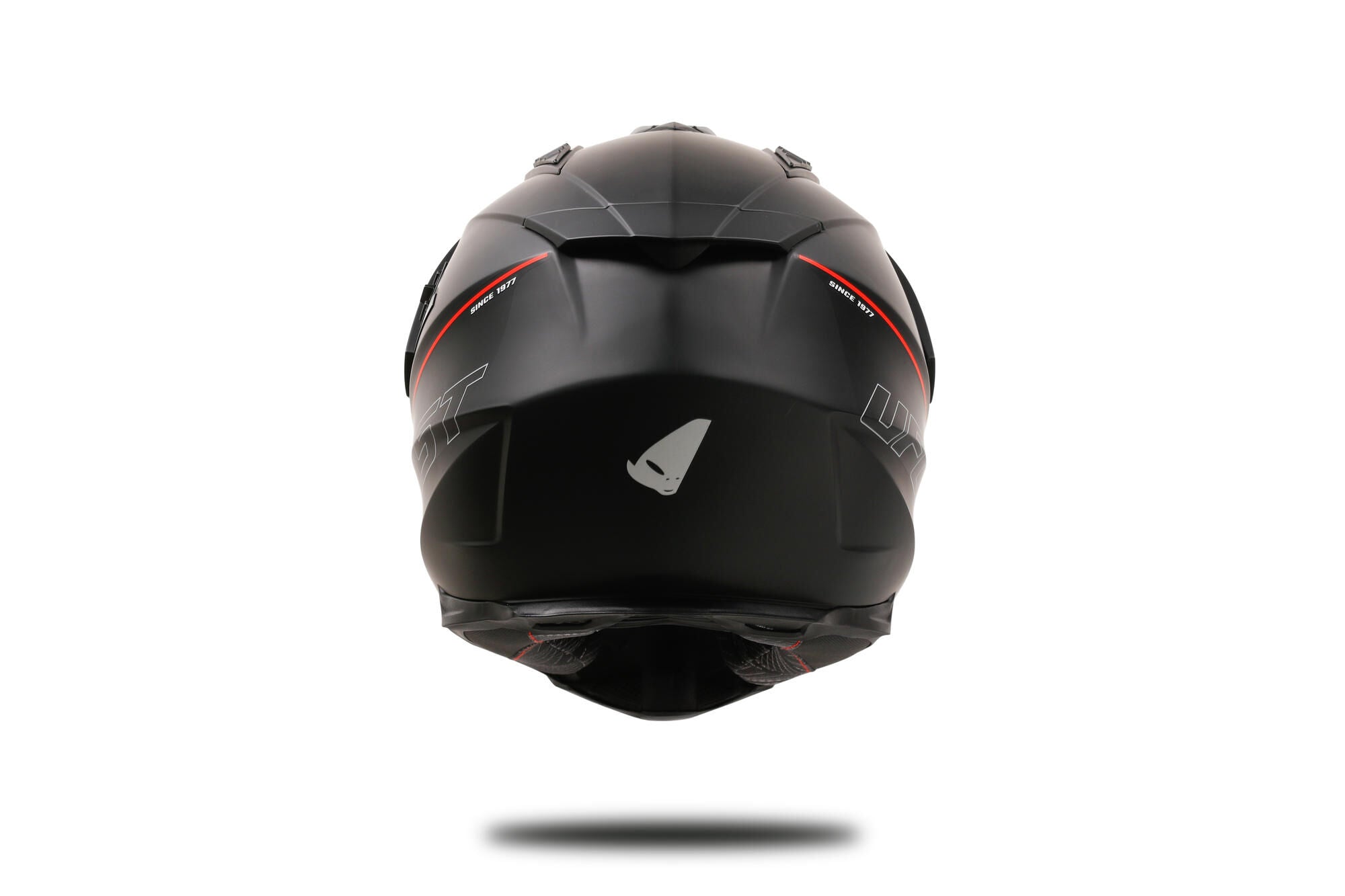Ufo plast endurohelm aries helmet aries xs black red