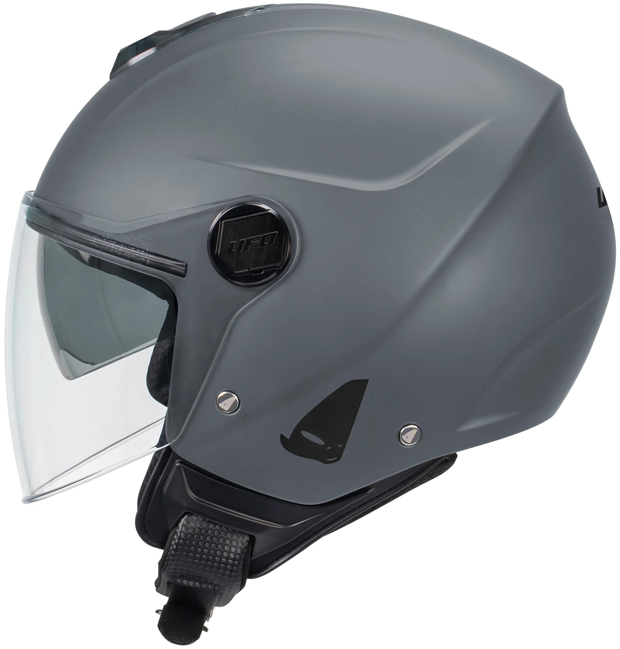 Ufo plast jethelm nixie helmet ufo nixie jet gray gr. xl