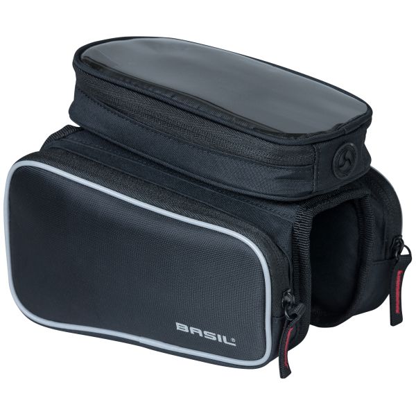 Basil Sport Design Sac à double cadre noir (18044)