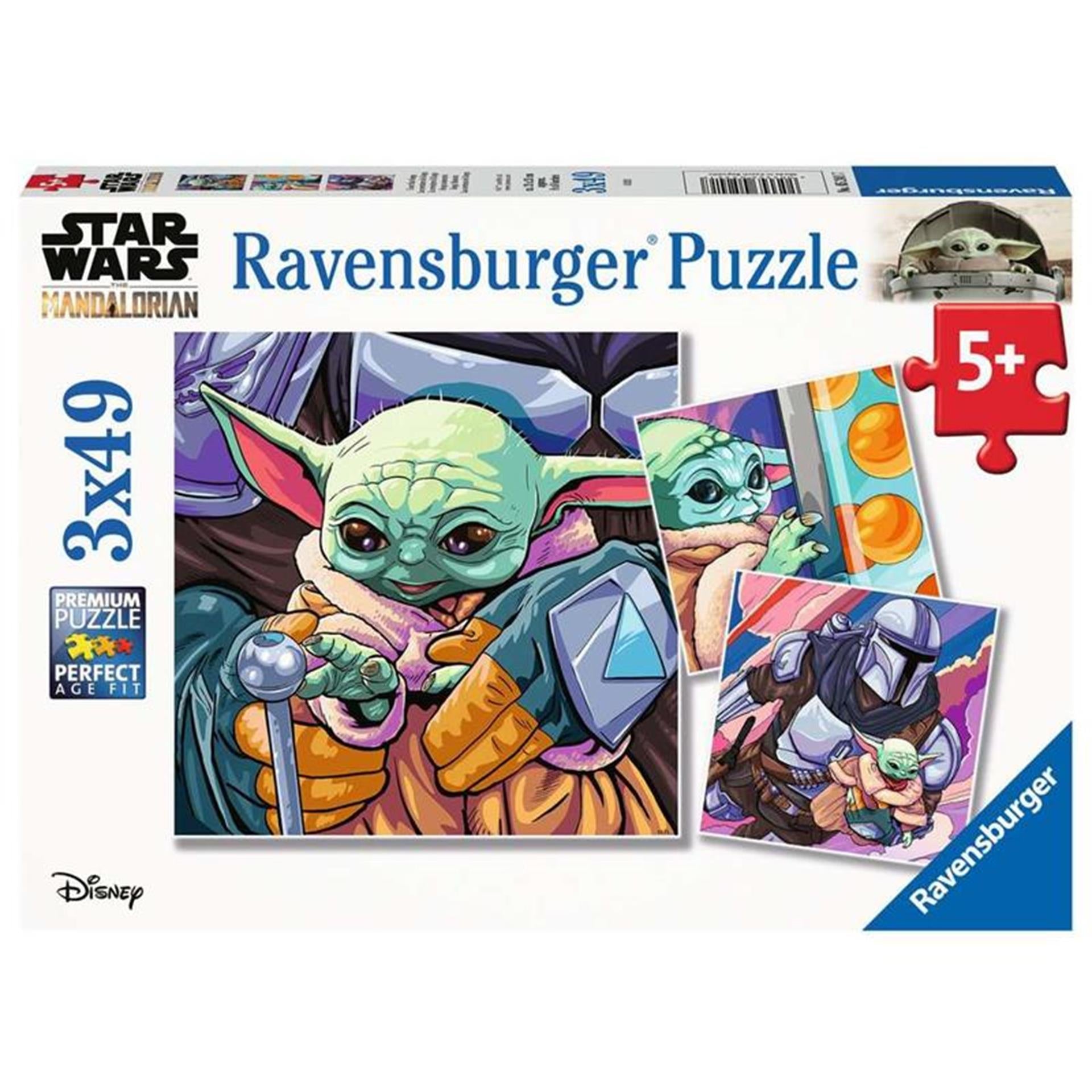 Ravensburger grogu moments 3x49 stukjes