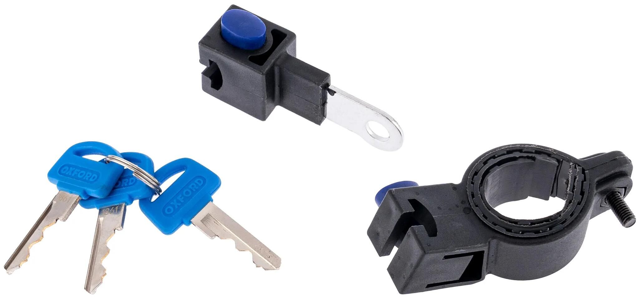 Oxford kabelslot cable lock cable lock 1,8m x 12mm yellow