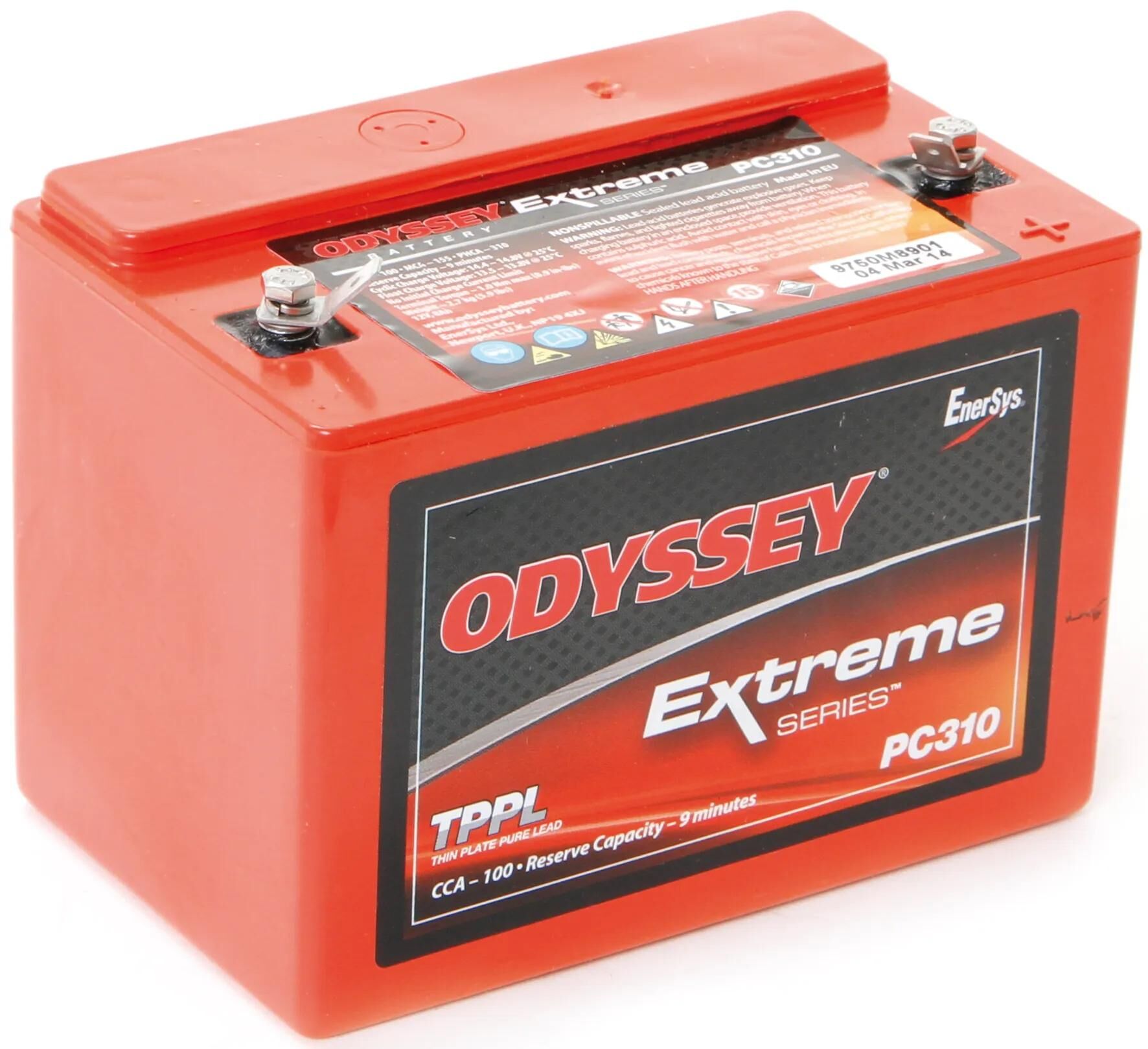 Odyssey reinbleibatterie pc310 battery pc310 pure lead