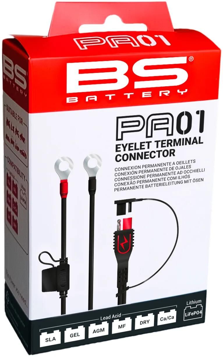 Bs-battery zubehör eyelet cable battery pa01 m. protection