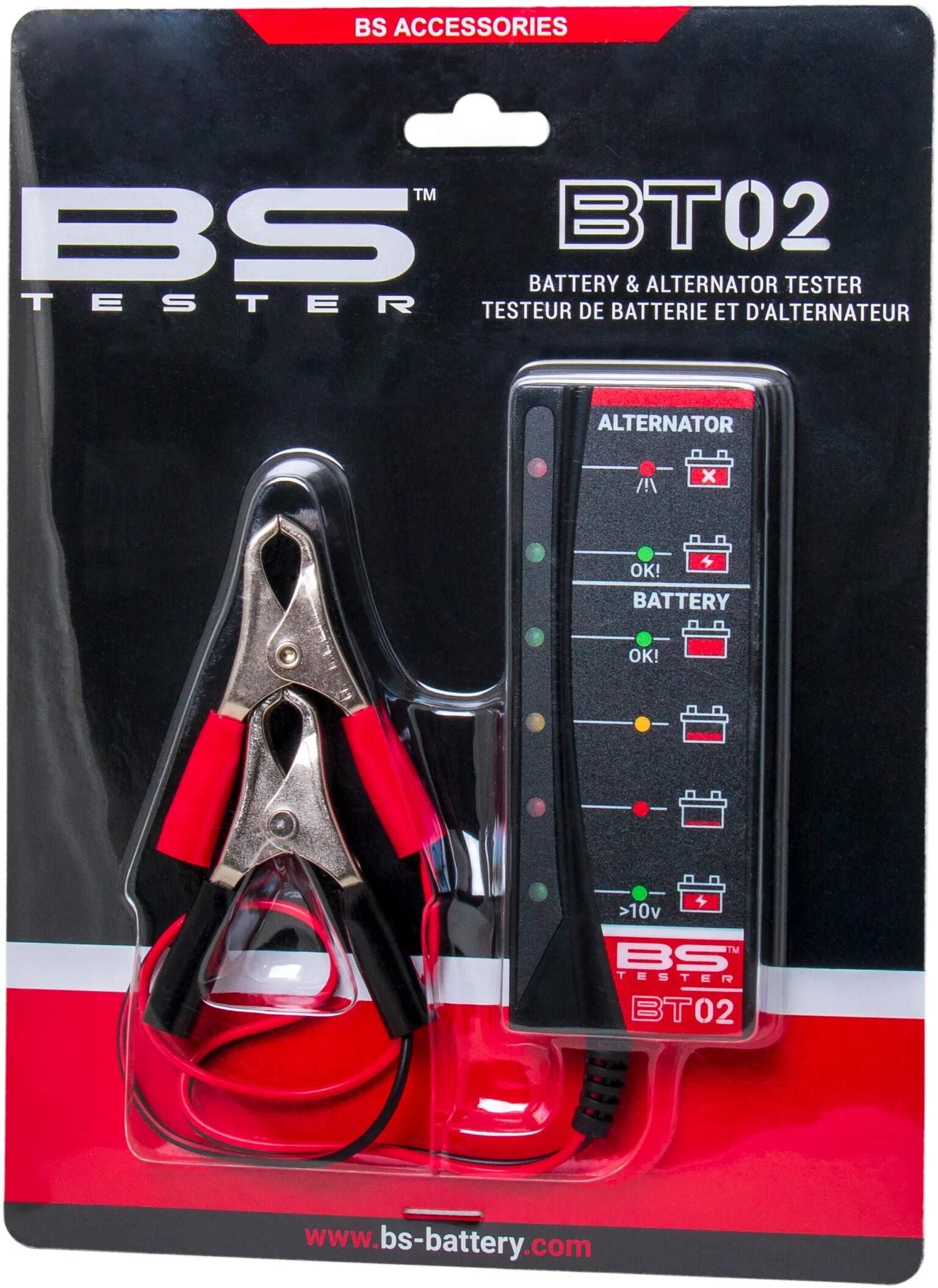Bs-battery batterietester bt02 battery tester bt02 bs-test