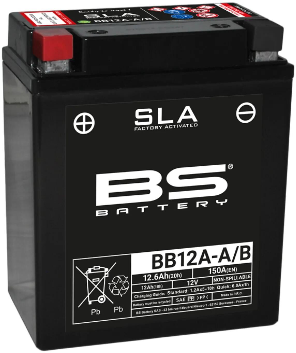 Bs-battery batterie bb12a-a b battery bb12a-a b bs sla